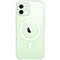 قاب شیشه ای شفاف  Iphone 11 قابلیت شارژ با مگ سیف Clear Case with MagSafe
